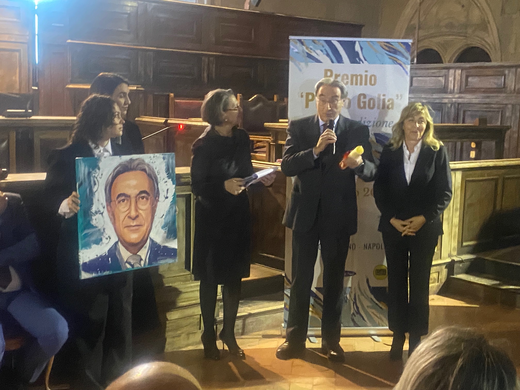 Premio ‘ Pietro Golia’ assegnato al presidente di Biogem